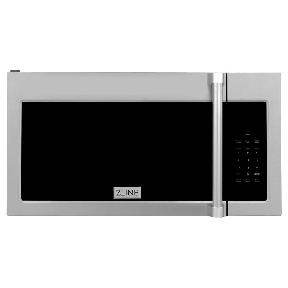 Z-Line - Over the Range Microwave Oven in Stainless Steel with Modern Handle - Stainless Steel
