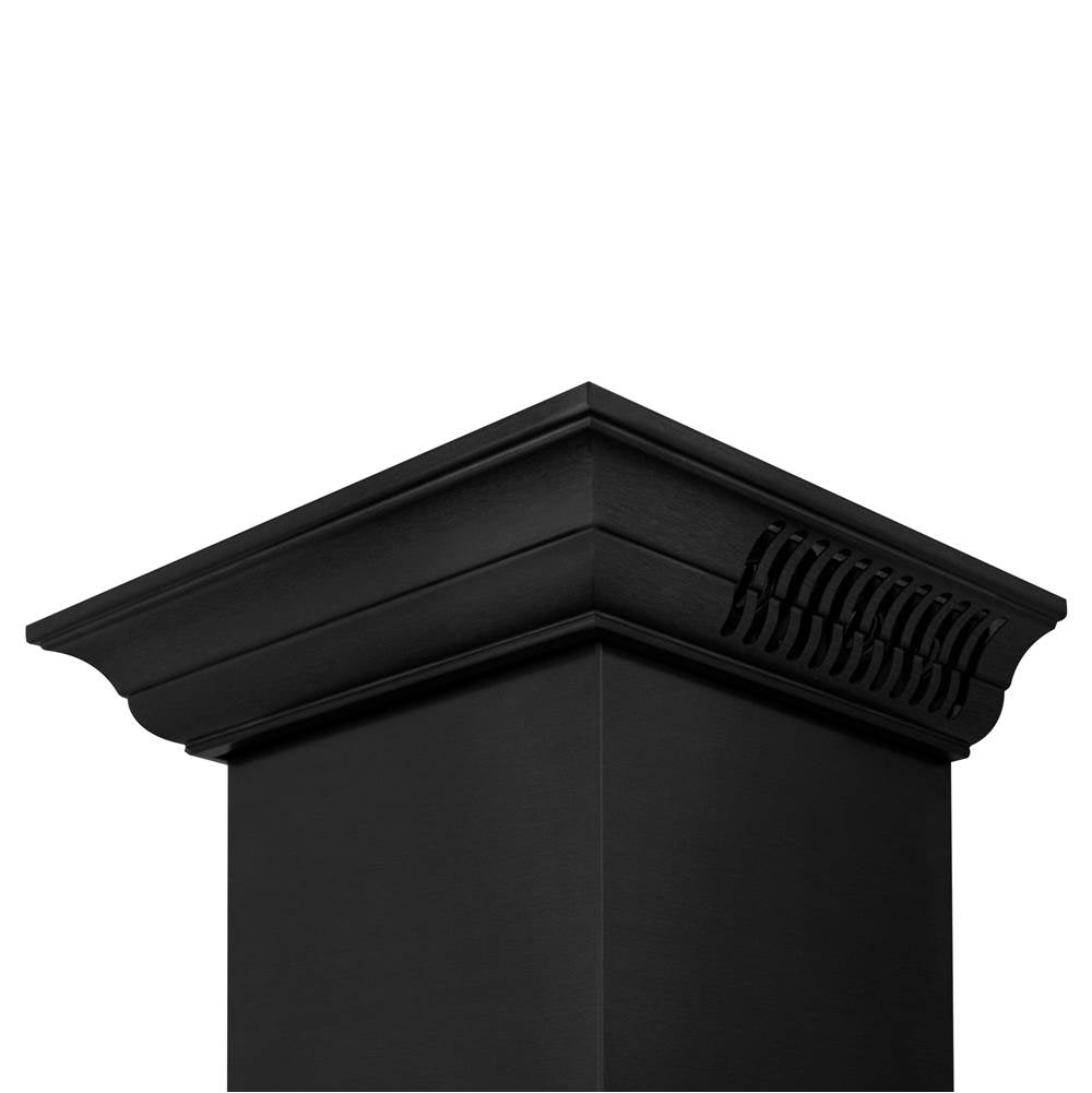 Black Stainless Steel BSKBN With Built in CrownSound Bluetooth Speakers
