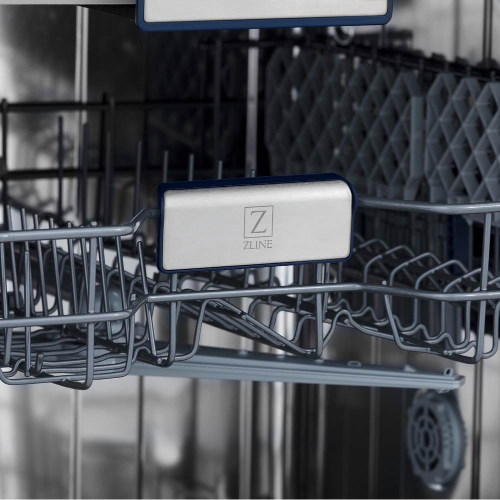 Autograph Edition 18 Compact 3rd Rack Top Control Dishwasher in Stainless Steel with Gold Handle, 51dBa
