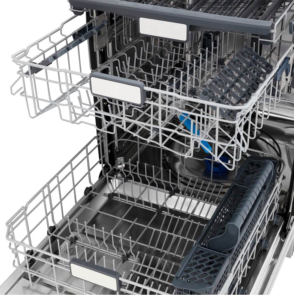 24'' Monument Series 3rd Rack Top Touch Control Dishwasher in Custom Panel Ready with Stainless Steel Tub, 45dBa