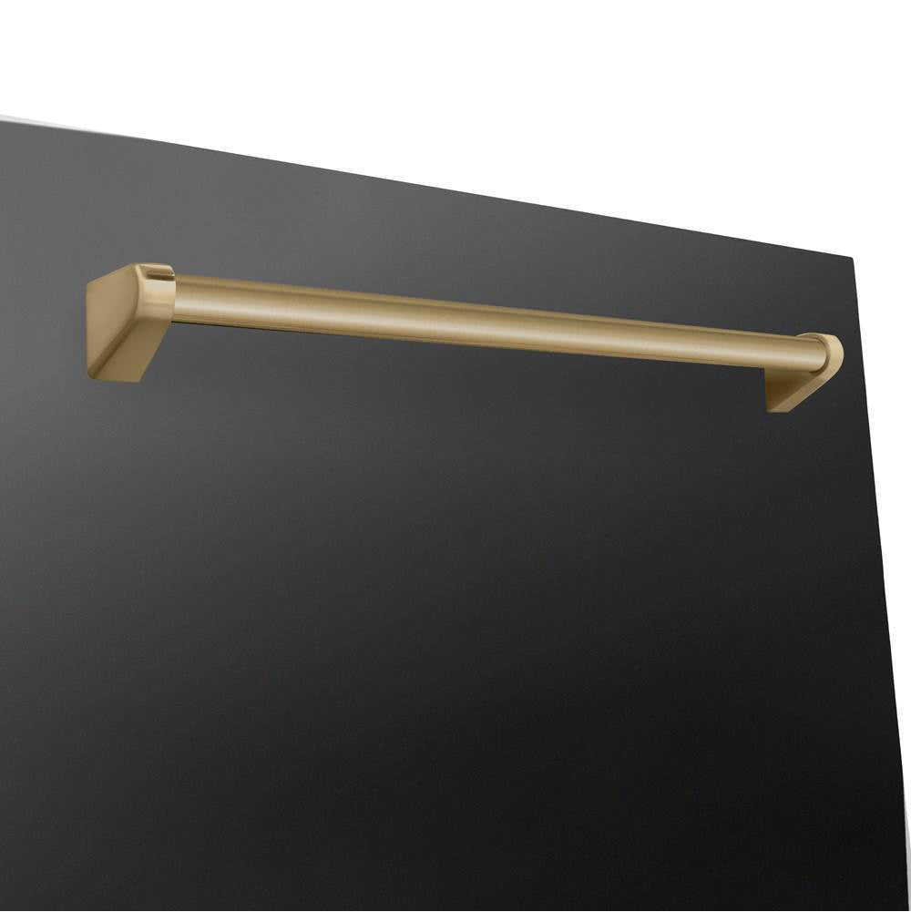 Autograph Edition 24'' 3rd Rack Top Touch Control Tall Tub Dishwasher in Stainless Steel with Champagne Bronze Handle, 51dBa