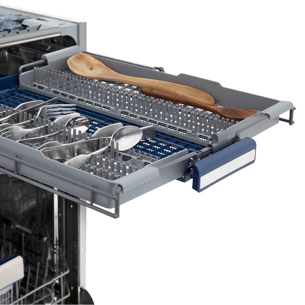 36'' Kitchen Package with Stainless Steel Dual Fuel Range, Range Hood, Microwave Drawer and Tall Tub Dishwasher
