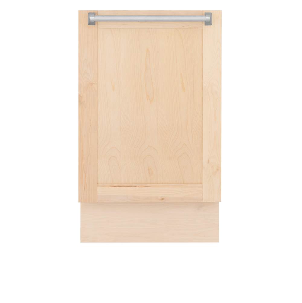 Z-Line - 18'' Tallac Series 3rd Rack Top Control Dishwasher in Unfinished Wood and Traditonal Handle, 51dBa