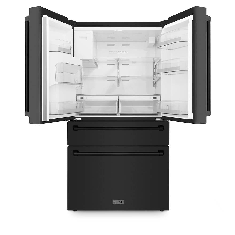 36 in. 21.6 cu. ft Freestanding French Door Refrigerator with Water and Ice Dispenser in Fingerprint Resistant Stainless Steel