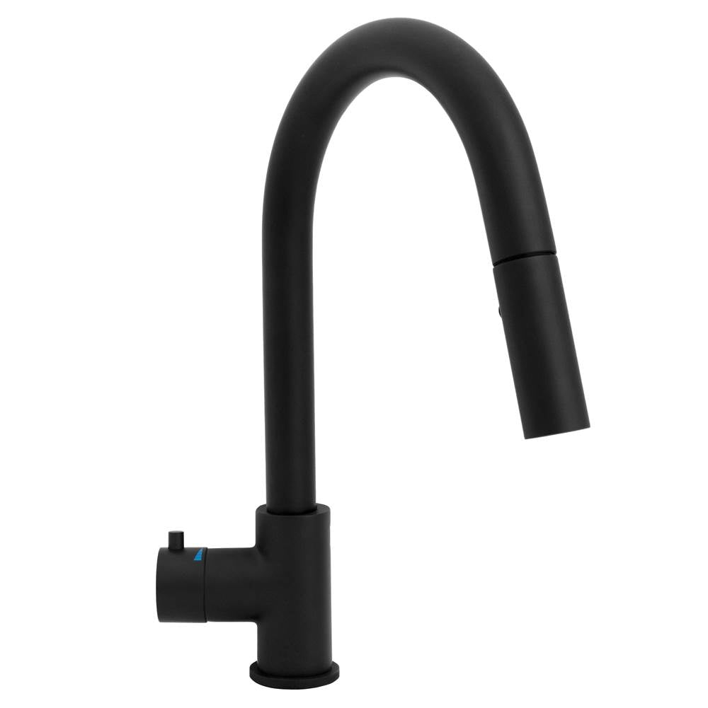 Z-Line - Gemini Touchless Kitchen Faucet in Matte Black - Matte Black