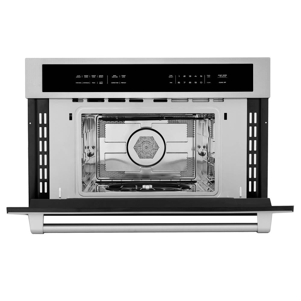 30'' wide, 1.6 cu' Built-in Convection Microwave Oven in Stainless Steel with Speed and Sensor Cooking