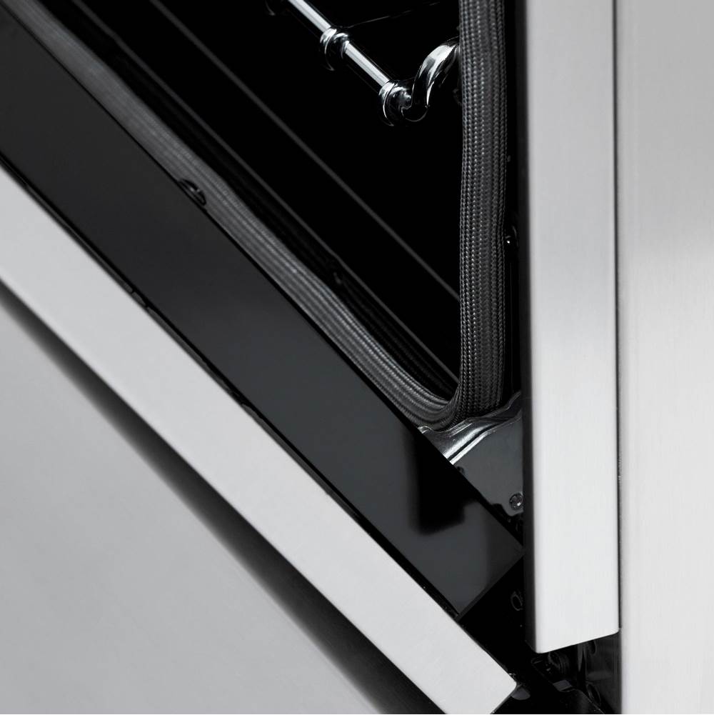 Autograph Edition 60'' 7.4 cu.' Dual Fuel Range with Gas Stove and Electric Oven in Stainless Steel with Champagne Bronze Accents