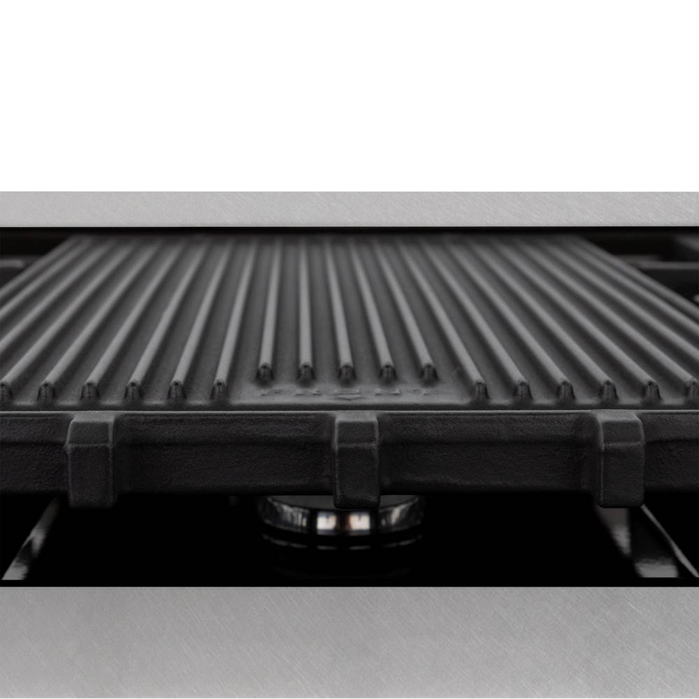 Autograph Edition 48'' 6.0 cu.' Dual Fuel Range with Gas Stove and Electric Oven in DuraSnow Stainless Steel with WM Door and CB Accents