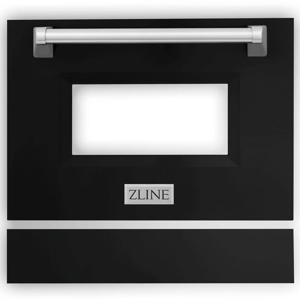 Z-Line - 24'' Range Door in Multiple Finishes - Matte Black