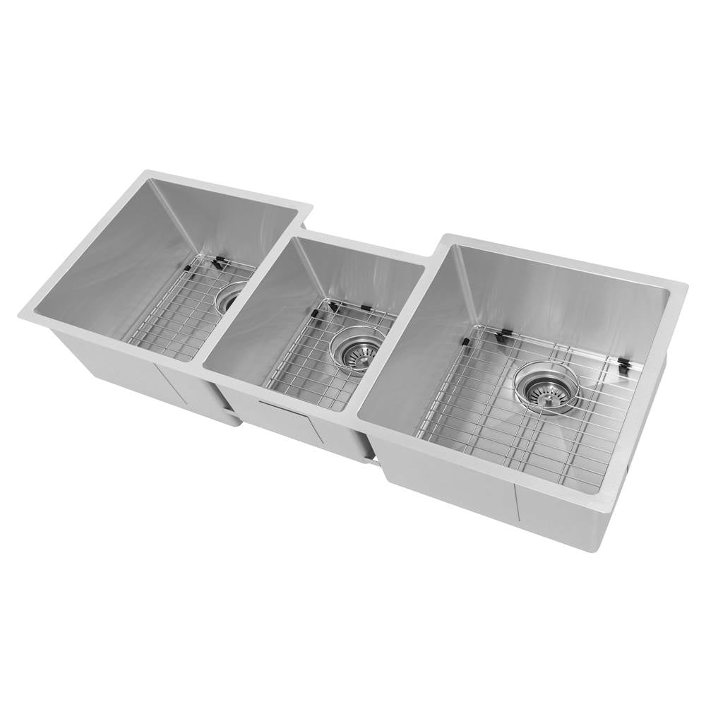 Z-Line - Breckenridge 45'' Undermount Single Bowl Sink in Stainless Steel with Accessories - Stainless Steel