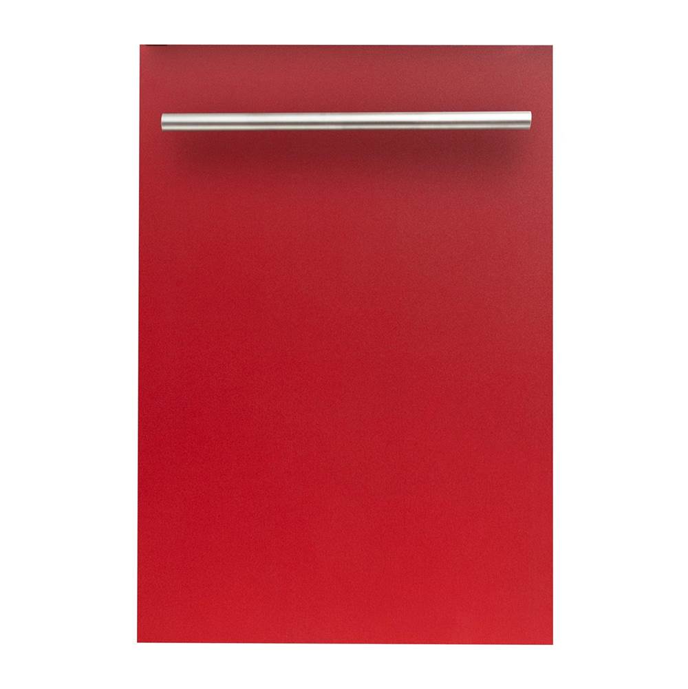 18'' Top Control Dishwasher in Black Matte with Stainless Steel Tub and Modern Style Handle