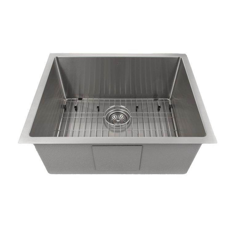 Meribel 23'' Undermount Single Bowl Sink in Stainless Steel
