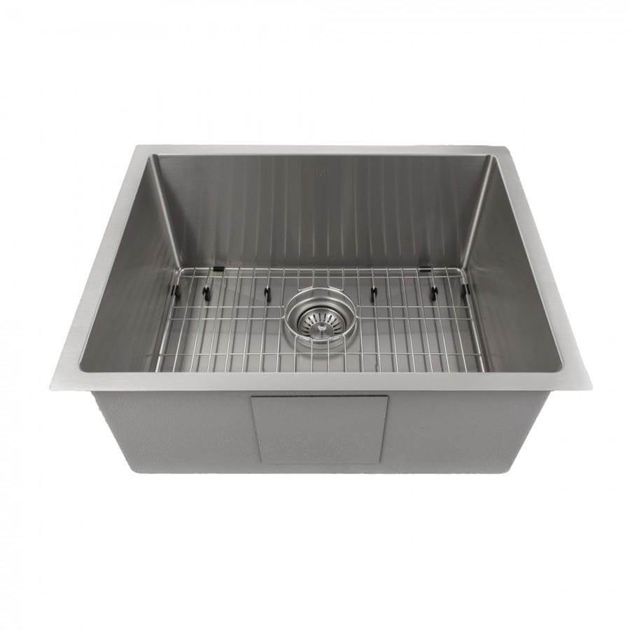 Z-Line - Meribel 23'' Undermount Single Bowl Sink in Stainless Steel - Stainless Steel