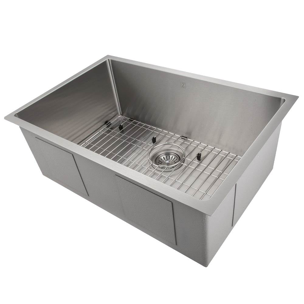 Meribel 30'' Undermount Single Bowl Sink in Stainless Steel