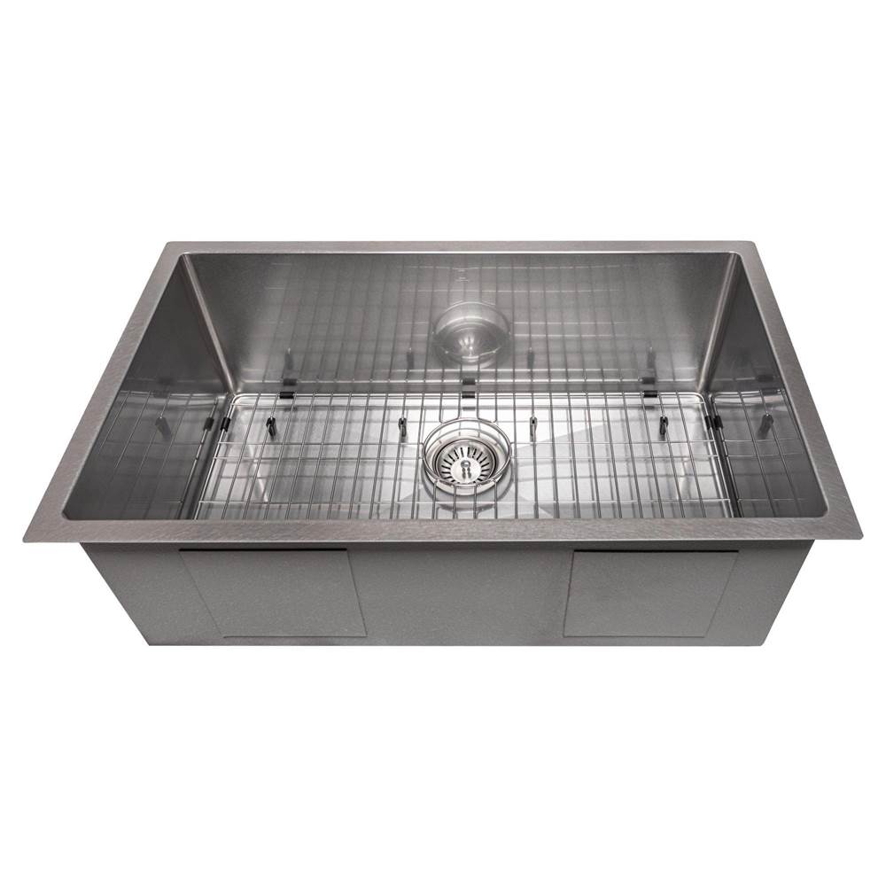 Meribel 30'' Undermount Single Bowl Sink in Stainless Steel