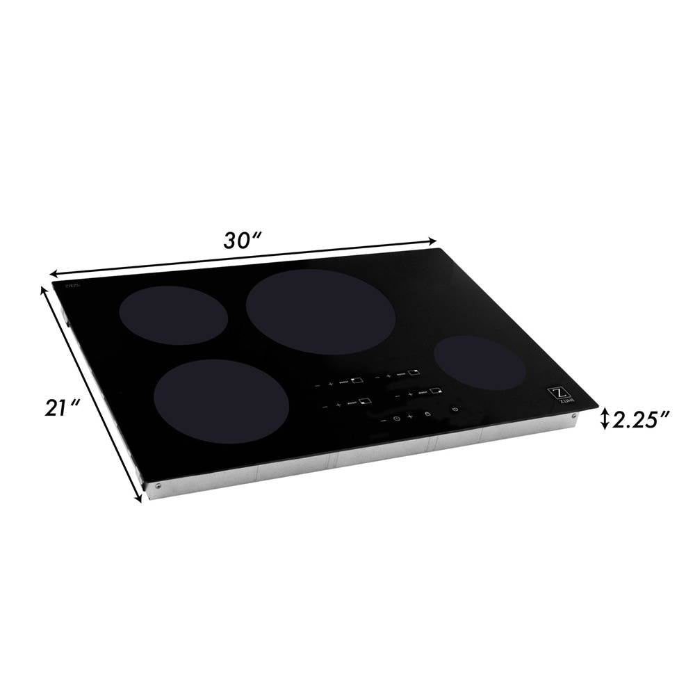 30'' Induction Cooktop with 4 burners