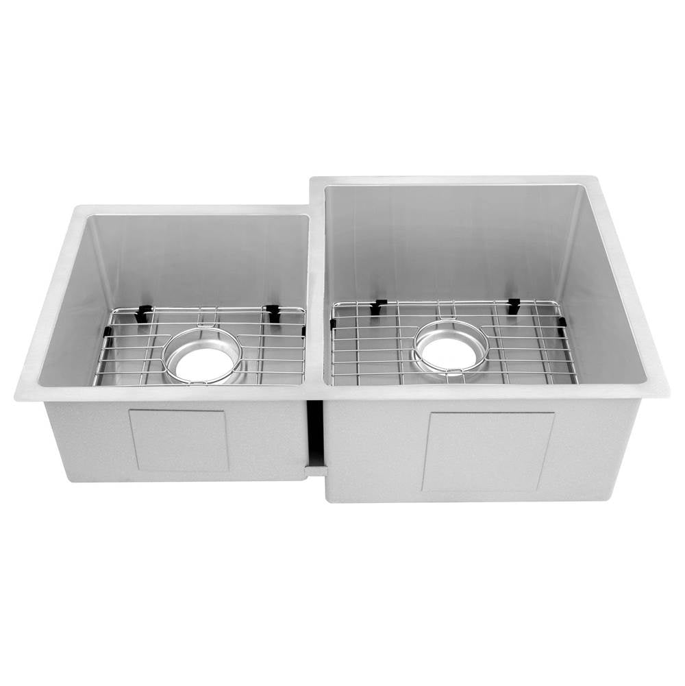 Jackson Undermount Double Bowl Stainless Steel Kitchen Sink