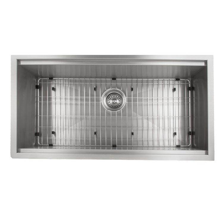 Garmisch 33'' Undermount Single Bowl Sink in Stainless Steel with Accessories