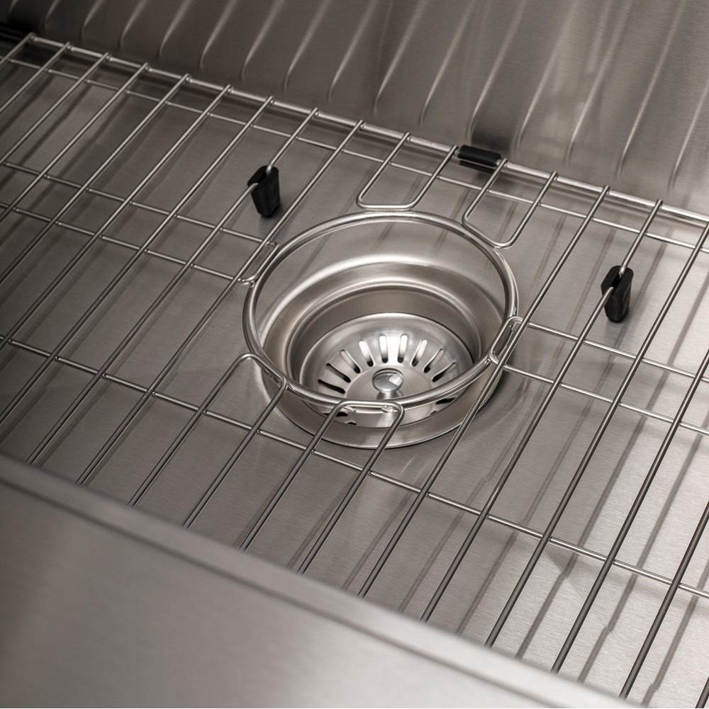 Moritz Farmhouse 33'' Undermount Single Bowl Sink in Stainless Steel with Accessories