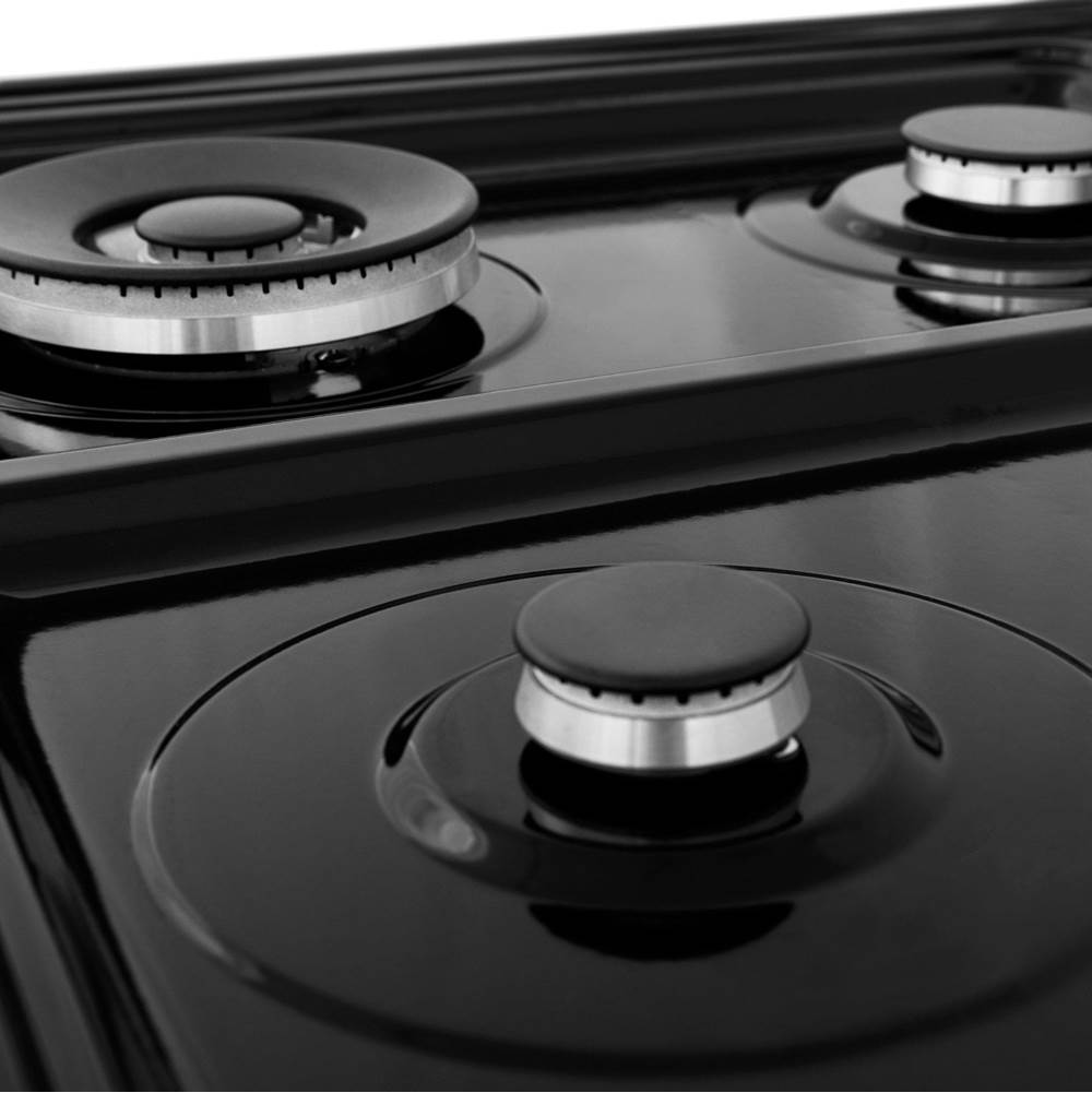36'' Black Stainless 4.6 cu.ft. 6 Gas Burner/Electric Oven Range