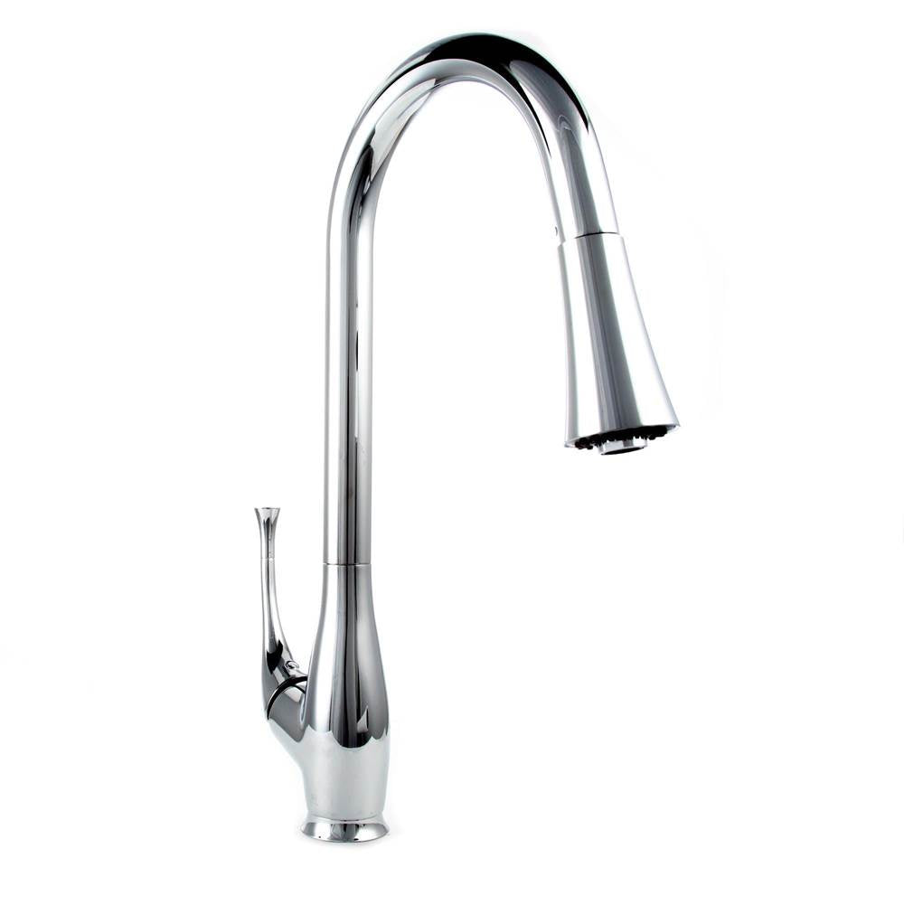 Z-Line - Castor Kitchen Faucet in Chrome - Chrome