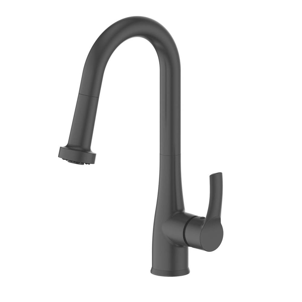 Z-Line - Dali Kitchen Faucet in Matte Black - Electric Matte Black