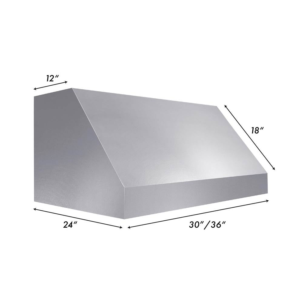 36'' DuraSnow Stainless Steel Under Cabinet Range Hood