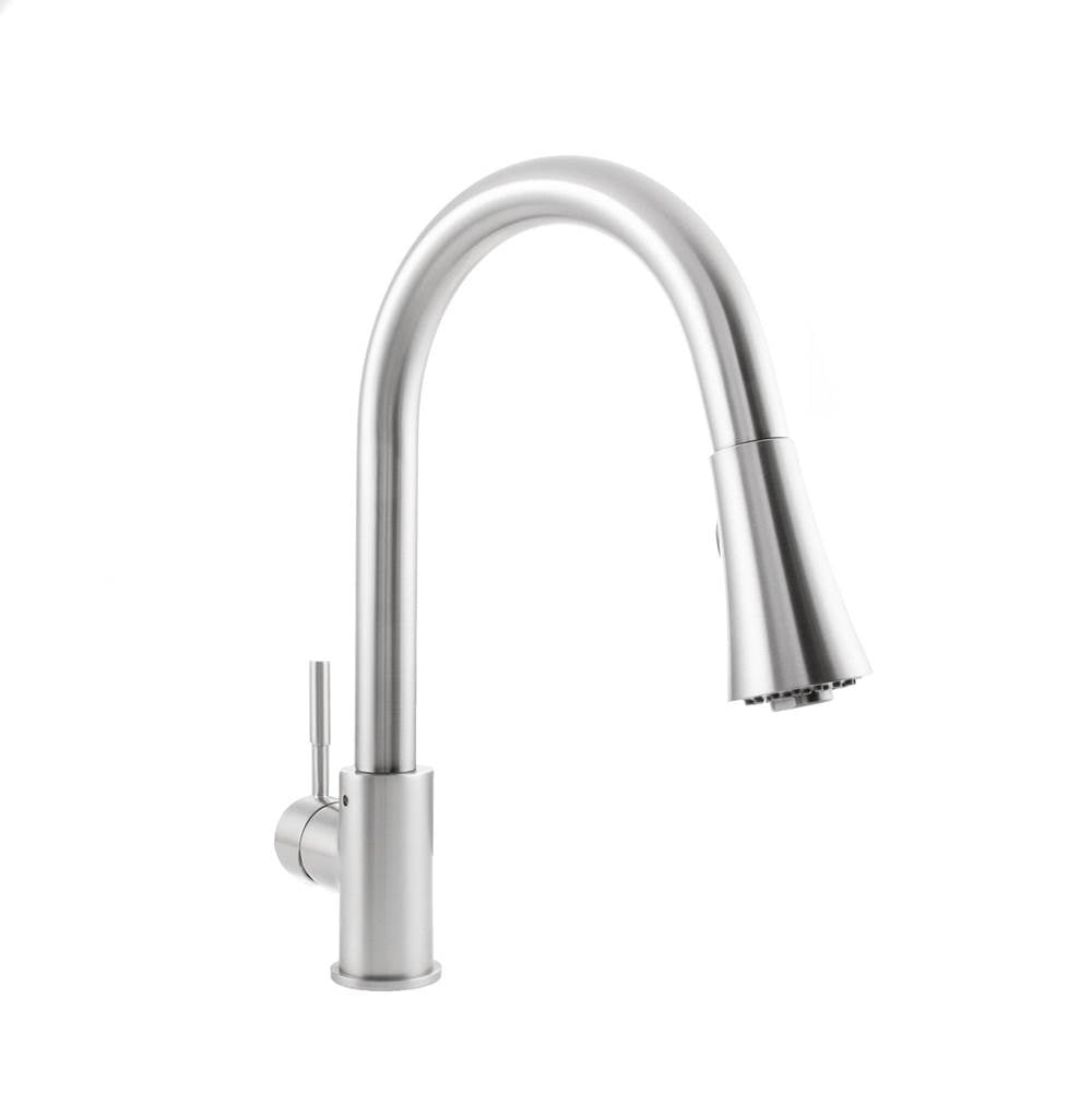 Z-Line - Edison Kitchen Faucet in Brushed Nickel - Stainless Steel
