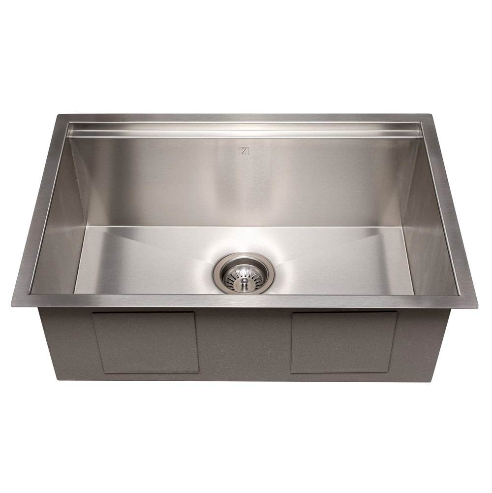 Garmisch 27'' Undermount Single Bowl Sink in Stainless Steel with Accessories