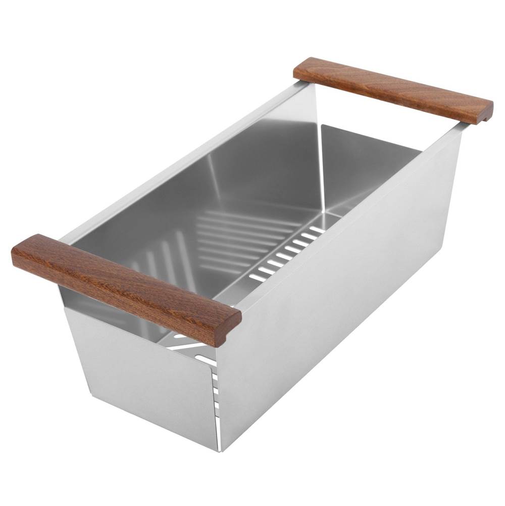 Garmisch 43'' Undermount Single Bowl Sink in DuraSnow Stainless Steel with Accessories S)