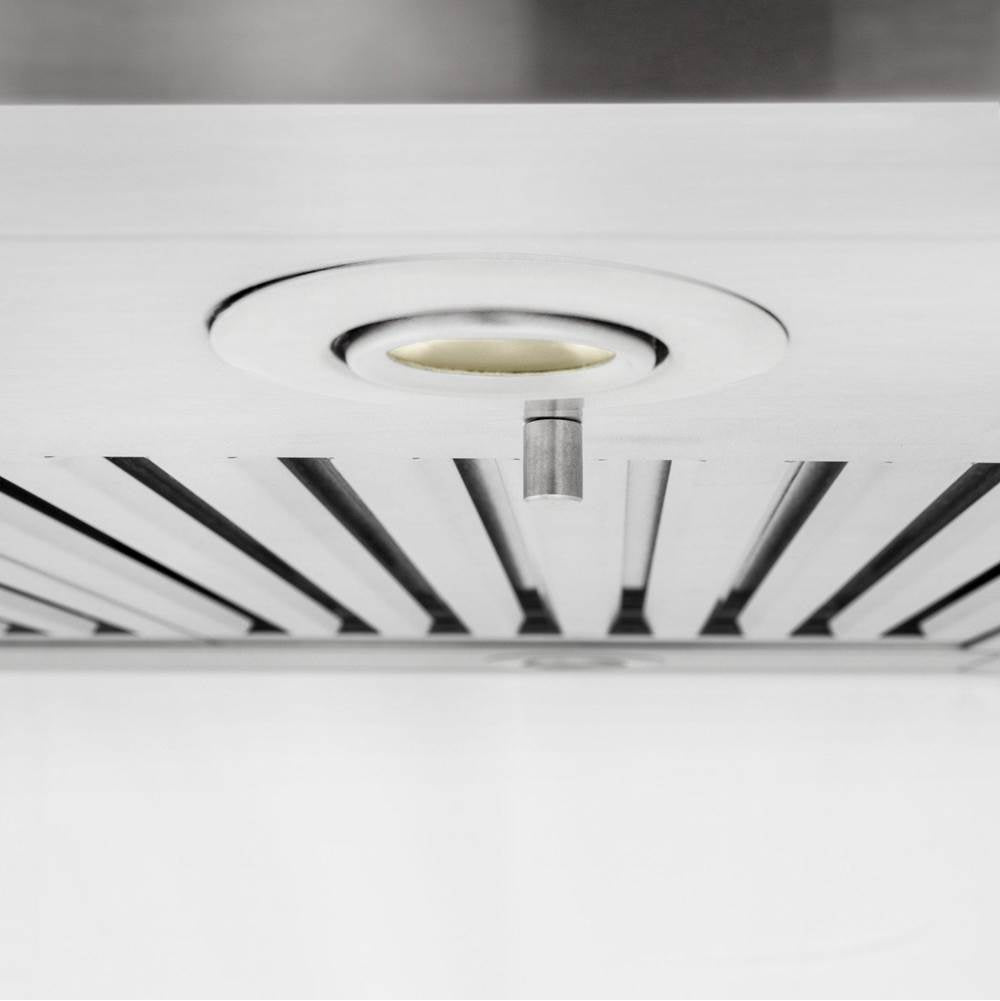 36'' Island Mount Range Hood in Stainless Steel