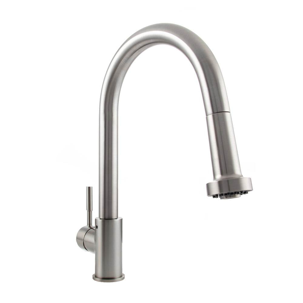 Z-Line - Monet Kitchen Faucet in Brushed Nickel - Stainless Steel