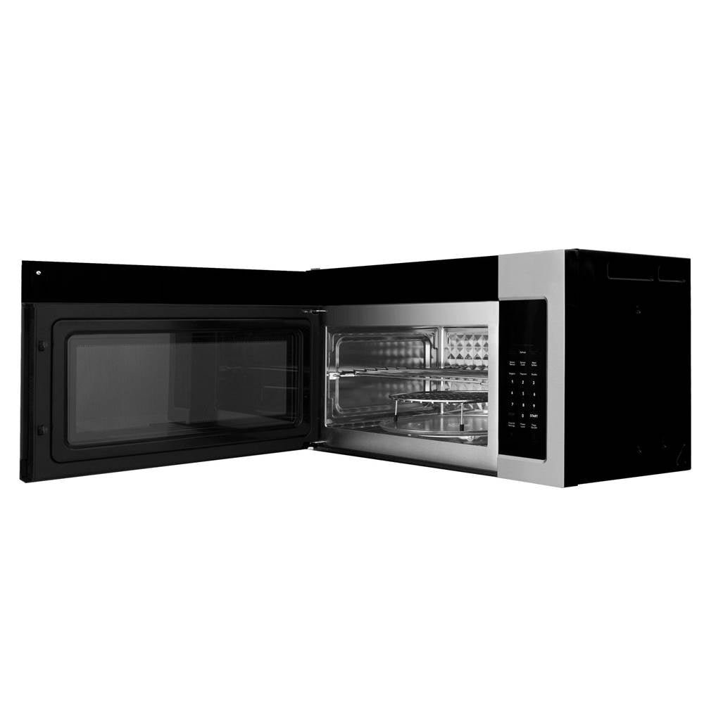 Over the Range Microwave Oven in Stainless Steel with Modern Handle