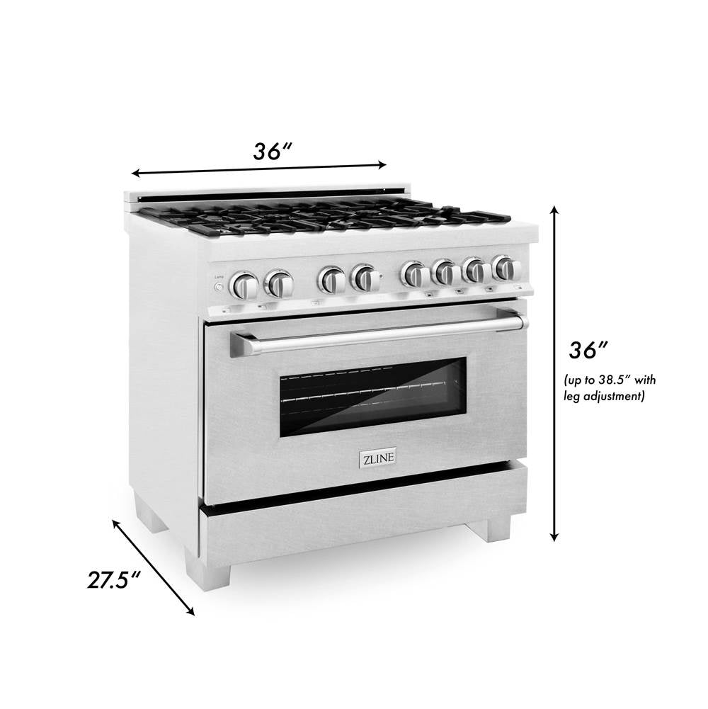 48'' 6.0 cu. ft. Electric Oven and Gas Cooktop Dual Fuel Range with Griddle in Fingerprint Resistant Stainless