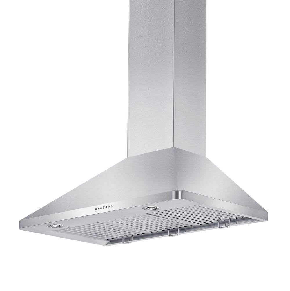 36'' Wall Mount Range Hood in Stainless Steel