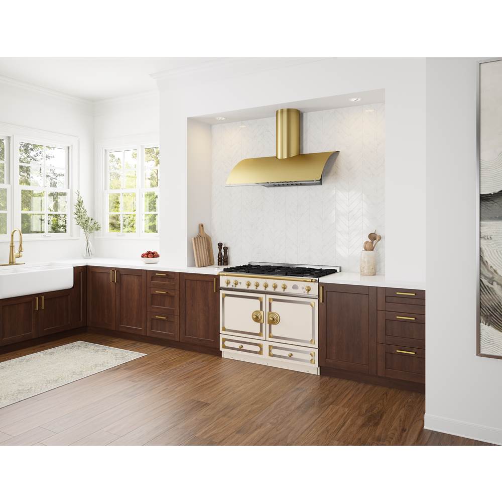 Okeanito, 42in, Brushed Gold, LED, BODY ONLY