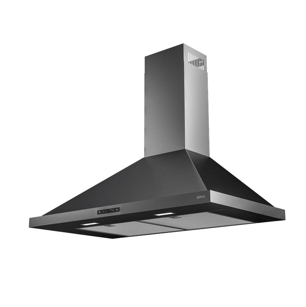 Ombra, Wall, 36'', Black SS, 600 CFM