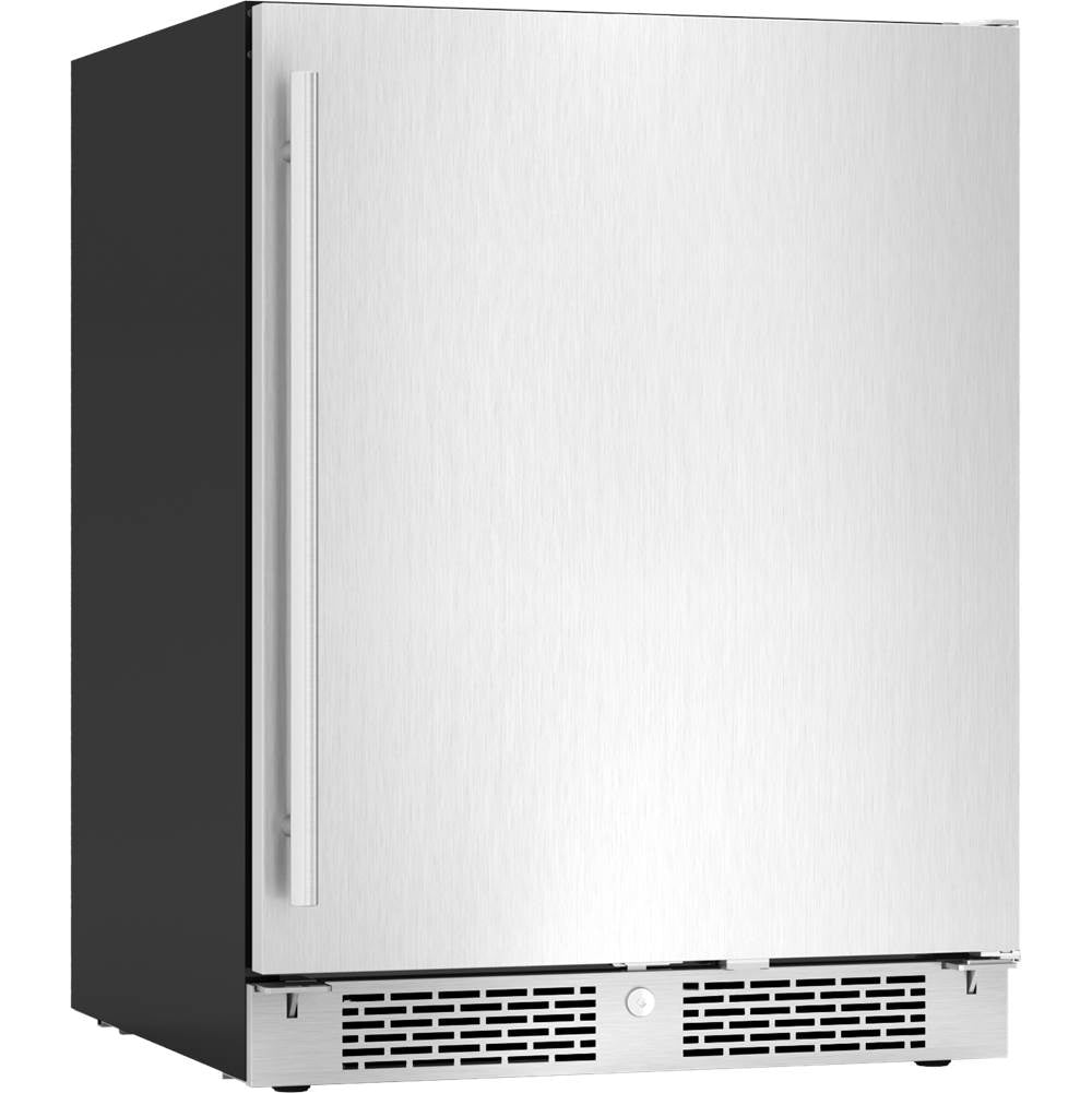 Presrv ADA Beverage Cooler, 24in Compact, SS, Reversible Door and Lock, 1 Zone