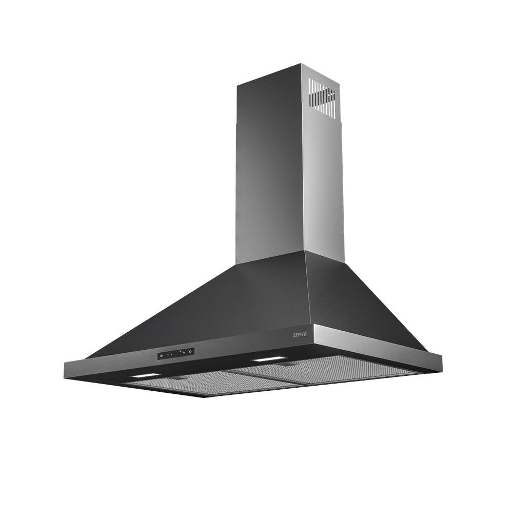 Ombra, Wall, 30'', Black SS, 600 CFM