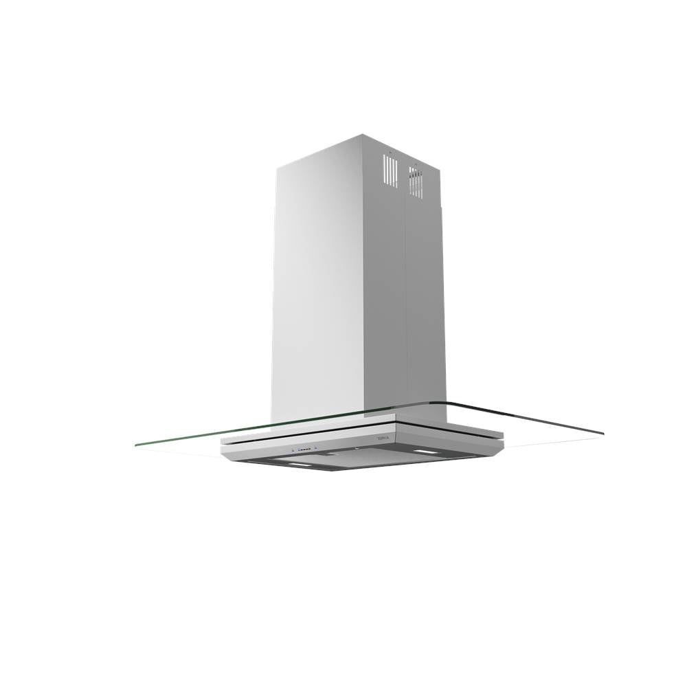 Verona, Island, 90cm, SS and Glass, LED, ACT