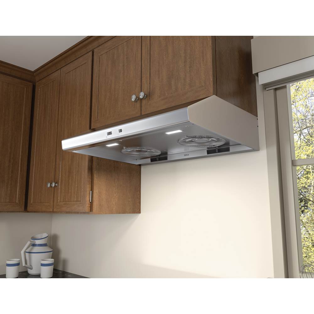 Cyclone, Under Cabinet, 30'', Black, 600 CFM