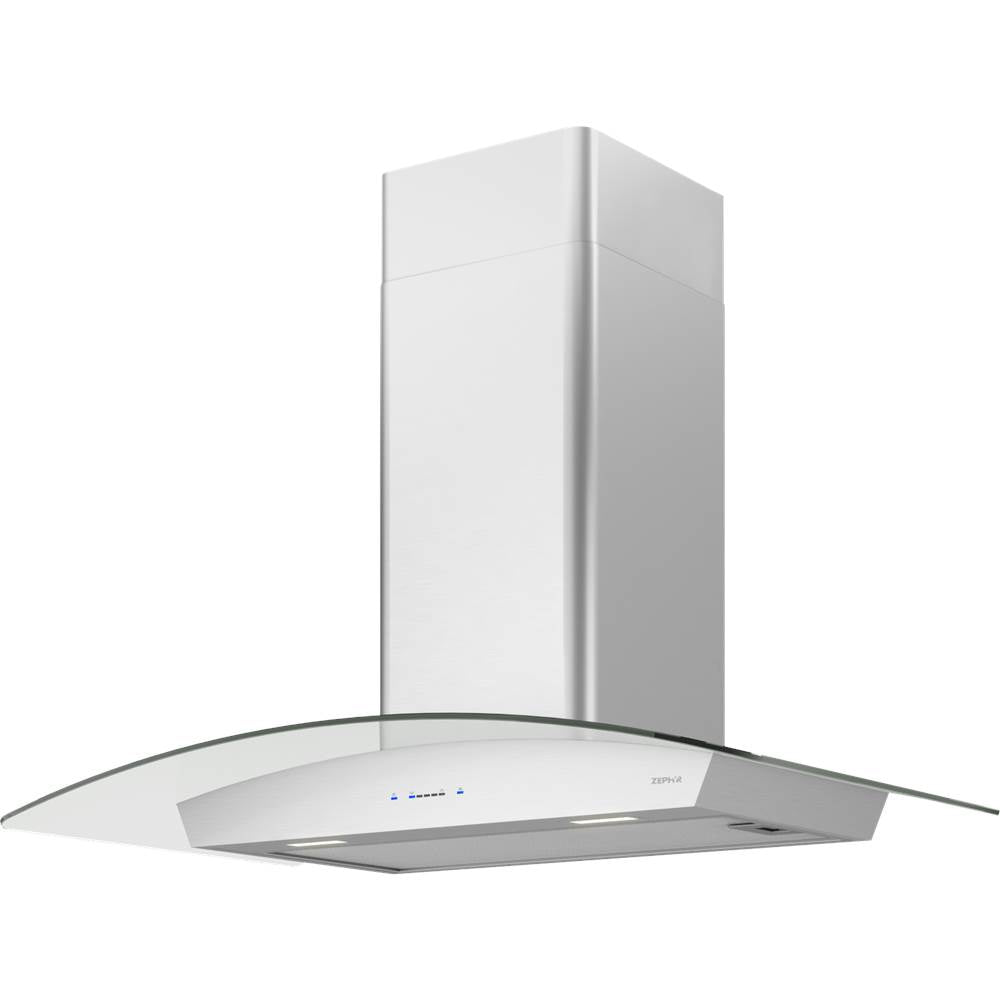 Ravenna Wall, 30in, Black SSPlusGray Glass, LED