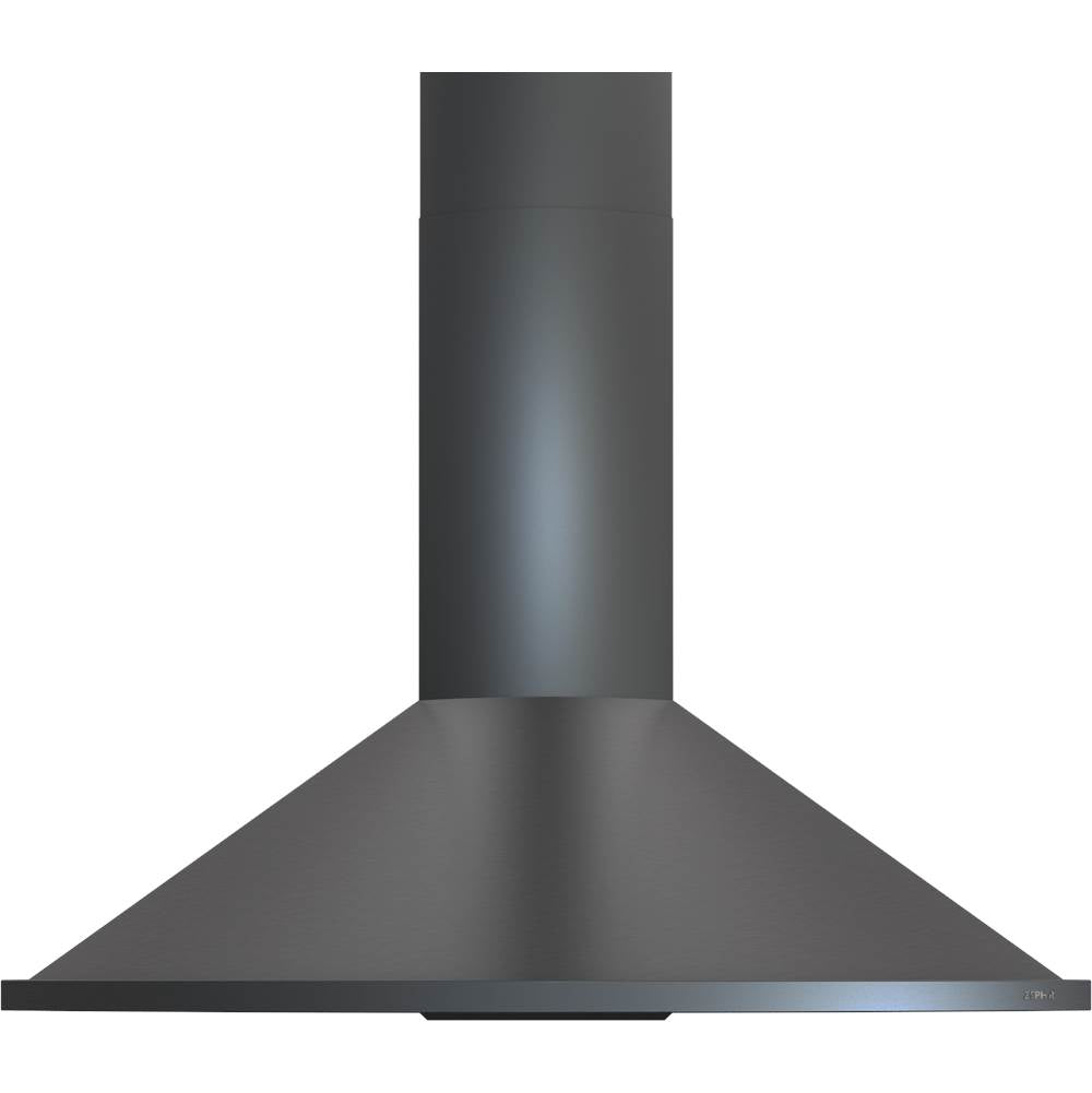 Zephyr - Savona Wall, 30in, Black SS, LED, 600 CFM w/ACT - Black Stainless Steel