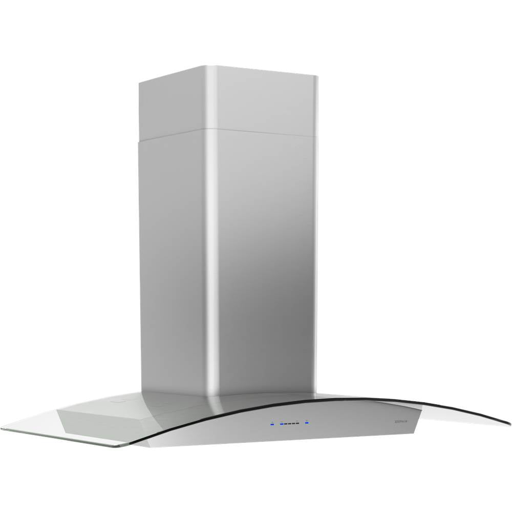 Ravenna Wall, 30in, Black SSPlusGray Glass, LED