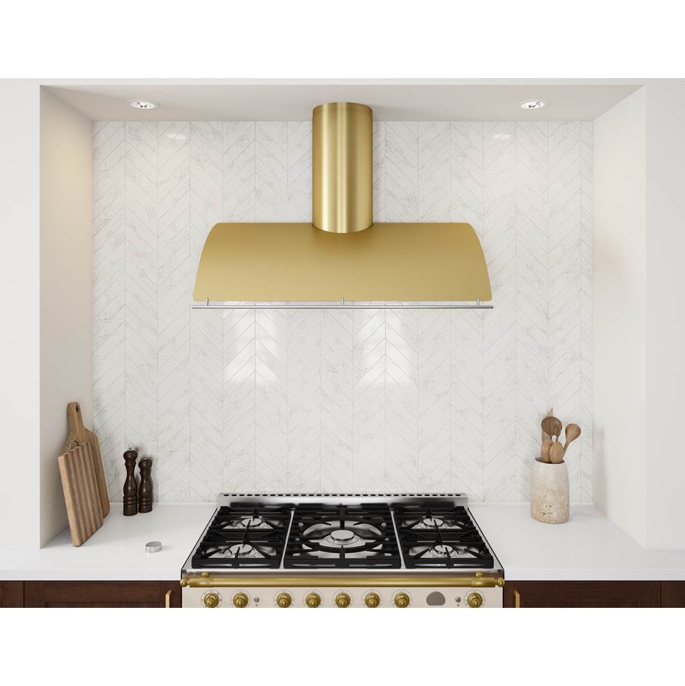 Okeanito, 42in, Brushed Gold, LED, BODY ONLY