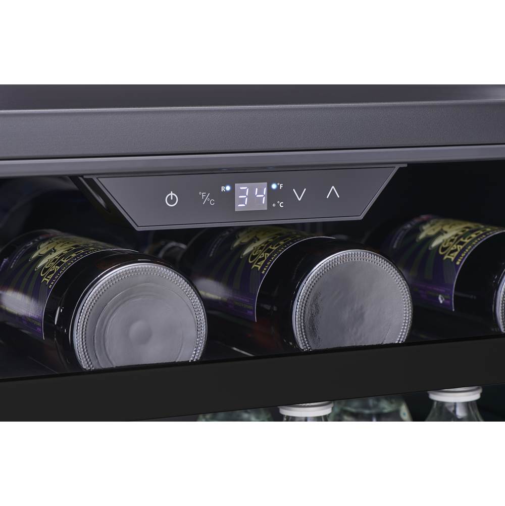 Presrv Bev Outdoor Cooler, 24in UC, SS, Lock, 1Z