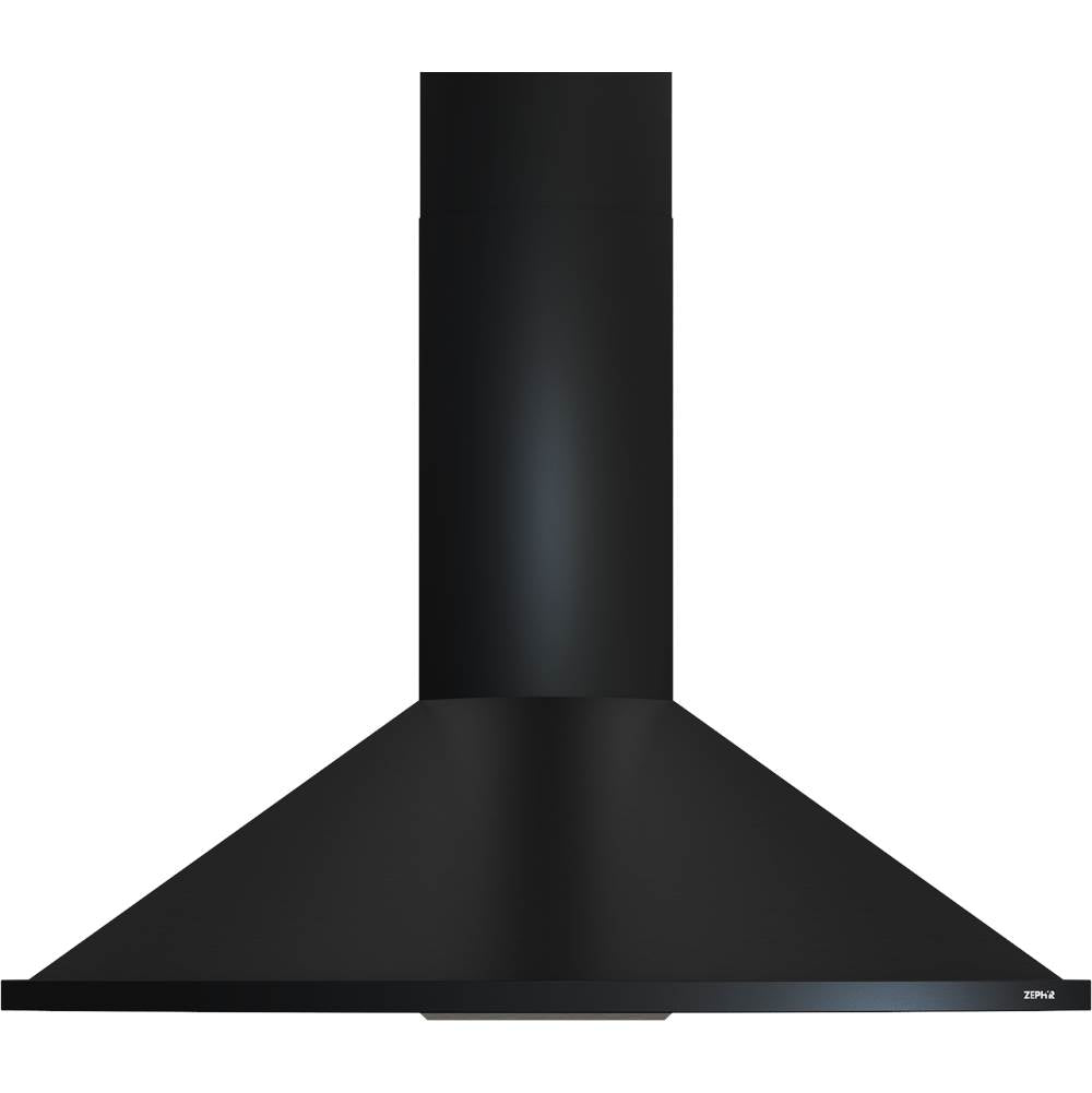 Zephyr - Savona Wall, 30in, Black, LED, 600 CFM w/ACT - Black