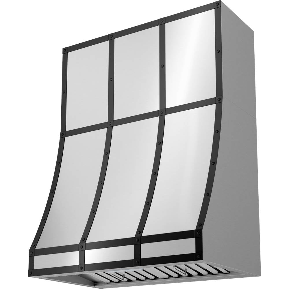 Duct Cover Banding Kit, 36in x 18in, Matte Black