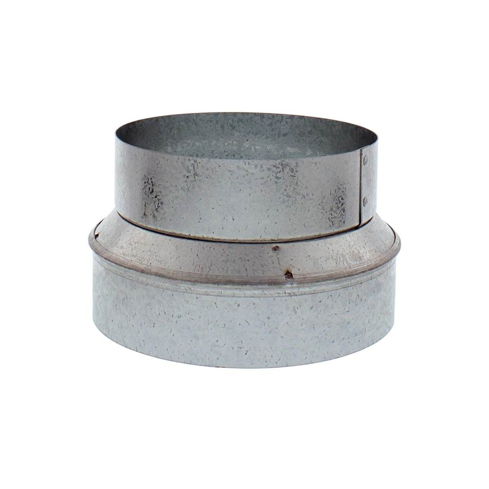Zephyr - 8'' to 6'' round reducer - Silver