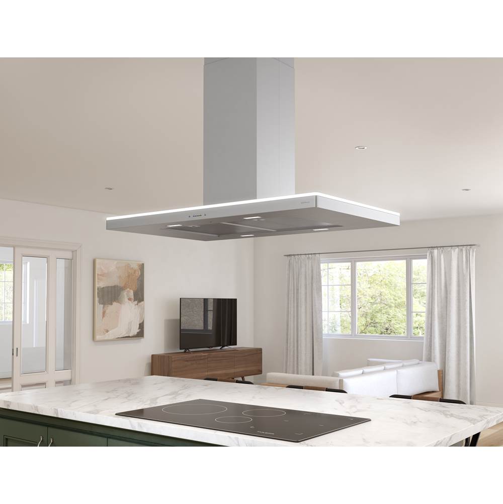 Luce Island, 90cm, SS, LED, 600 CFM w/ACT
